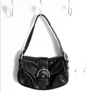 Coach leather handbag